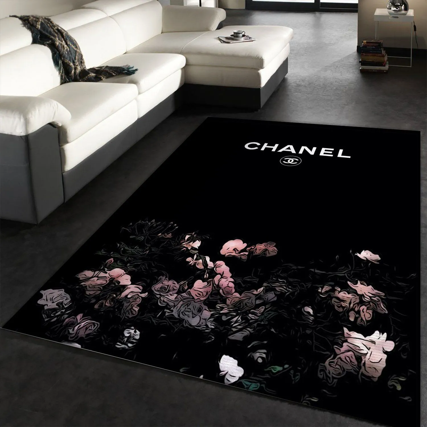 Chanel s Rectangle Rug Fashion Brand Area Carpet Door Mat Home Decor Luxury