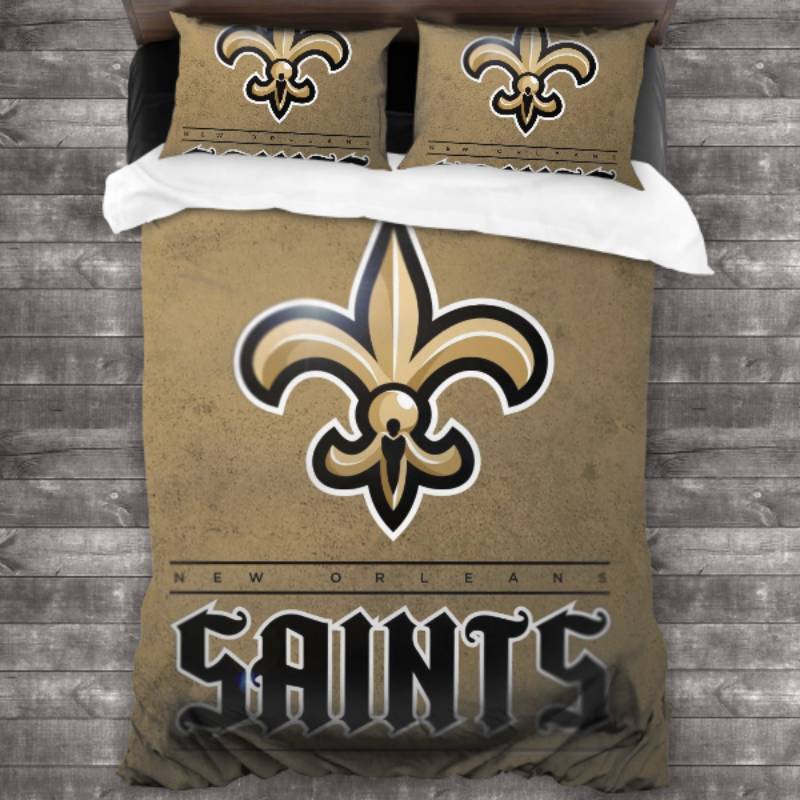 New Orleans Saints Logo Type 305 Bedding Sets Sporty Bedroom Home Decor