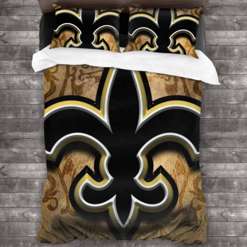 New Orleans Saints Logo Type 406 Bedding Sets Sporty Bedroom Home Decor