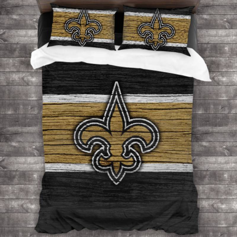New Orleans Saints Logo Type 410 Bedding Sets Sporty Bedroom Home Decor