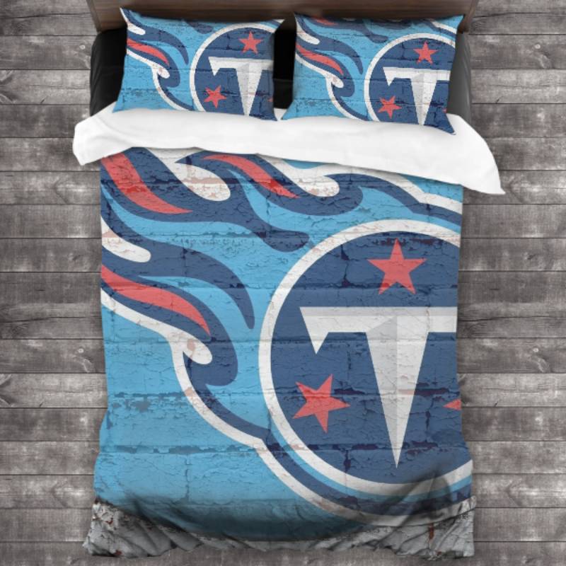 Tennessee Titans Logo Type 459 Bedding Sets Sporty Bedroom Home Decor