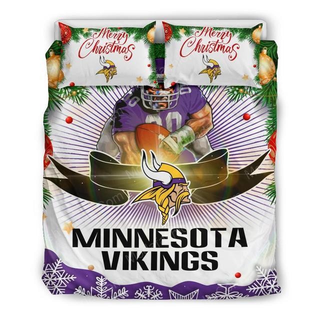 Minnesota Vikings Football Sport 1 Logo Type 985 Bedding Sets Sporty Bedroom Home Decor