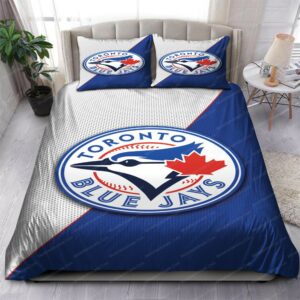 Toronto Blue Jays Mlb 182 Logo Type 1287 Bedding Sets Sporty Bedroom Home Decor