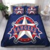 Texas Rangers Mlb 178 Logo Type 1290 Bedding Sets Sporty Bedroom Home Decor