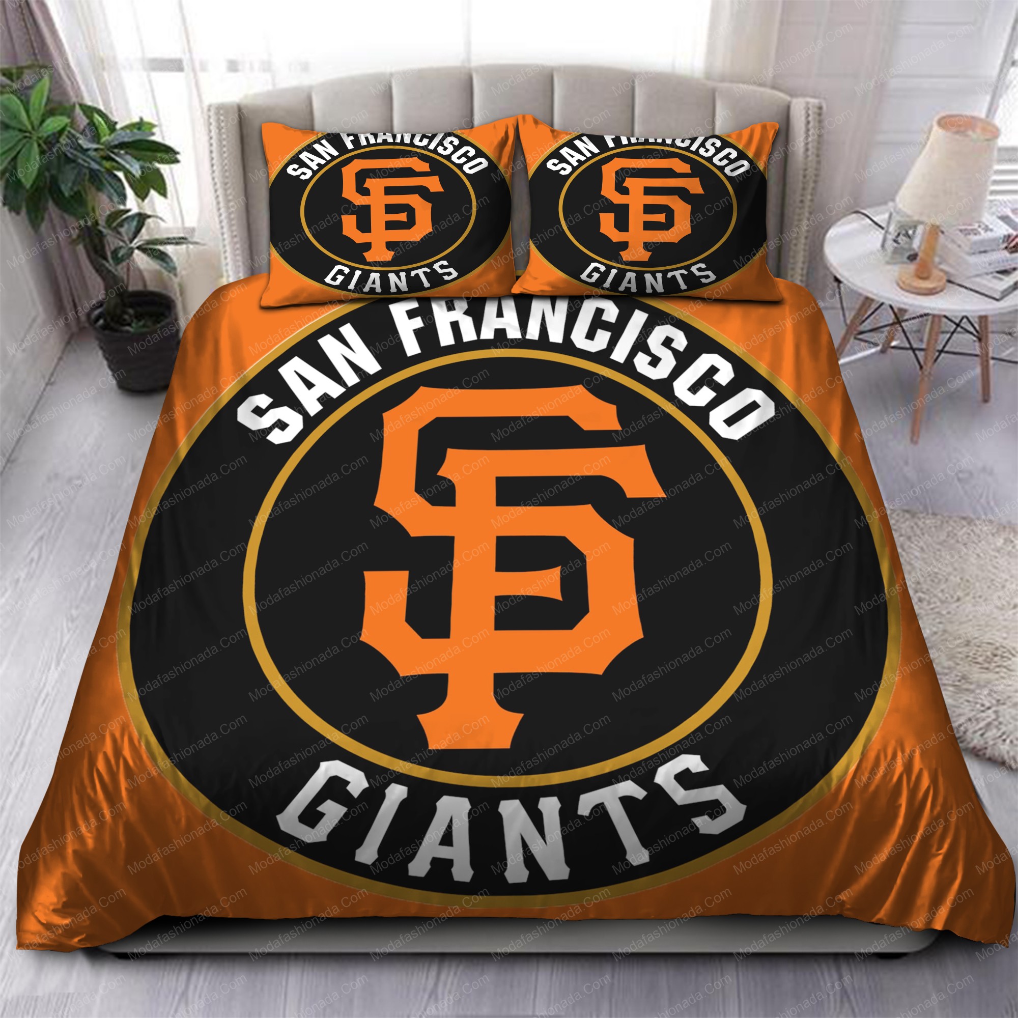 San Francisco Giants Mlb 158 Logo Type 1307 Bedding Sets Sporty Bedroom Home Decor