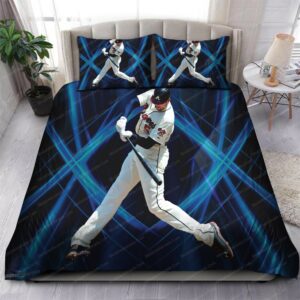 Memory Freddie Freeman Atlanta Braves Mlb 43 Logo Type 1415 Bedding Sets Sporty Bedroom Home Decor