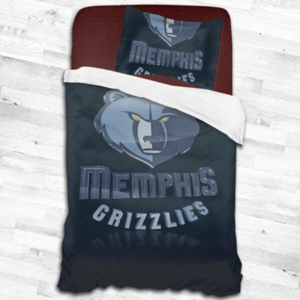 Memphis Grizzlies Logo Type 1689 Bedding Sets Sporty Bedroom Home Decor