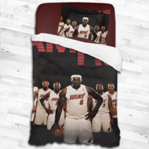 Miami Heat Logo Type 1690 Bedding Sets Sporty Bedroom Home Decor