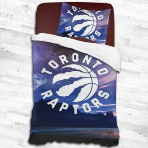 Toronto Raptors Logo Type 1782 Bedding Sets Sporty Bedroom Home Decor