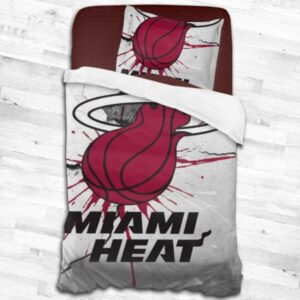 Miami Heat Logo Type 1803 Bedding Sets Sporty Bedroom Home Decor