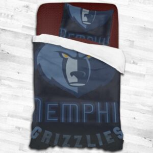 Memphis Grizzlies Logo Type 1867 Bedding Sets Sporty Bedroom Home Decor
