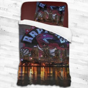 Toronto Raptors Logo Type 1922 Bedding Sets Sporty Bedroom Home Decor