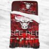Nba Chicago Bulls Logo Type 2018 Bedding Sets Sporty Bedroom Home Decor