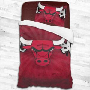 Nba Chicago Bulls Logo Type 2092 Bedding Sets Sporty Bedroom Home Decor