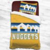 Nba Denver Nuggets Logo Type 2148 Bedding Sets Sporty Bedroom Home Decor