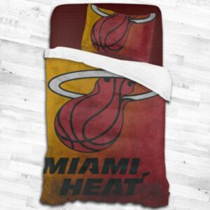 Miami Heat Logo Type 2183 Bedding Sets Sporty Bedroom Home Decor