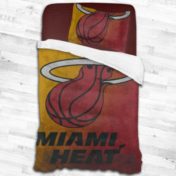 Miami Heat Logo Type 2183 Bedding Sets Sporty Bedroom Home Decor