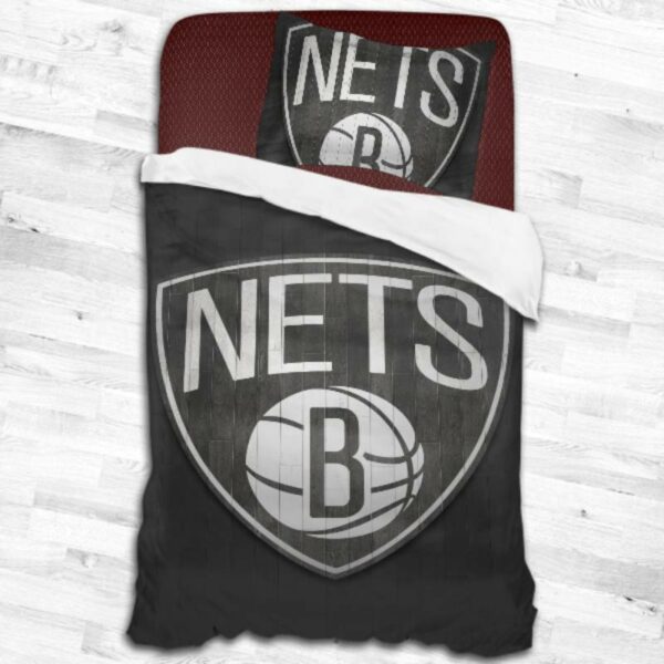 Brooklyn Nets Logo Type 2184 Bedding Sets Sporty Bedroom Home Decor