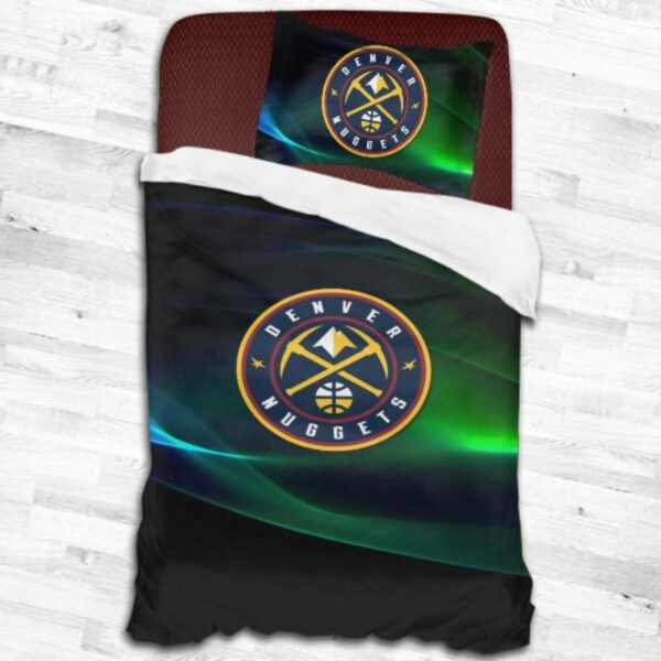 Denver Nuggets Logo Type 2194 Bedding Sets Sporty Bedroom Home Decor