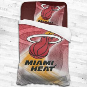 Miami Heat Logo Type 2196 Bedding Sets Sporty Bedroom Home Decor