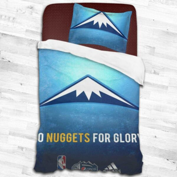 Denver Nuggets Logo Type 2197 Bedding Sets Sporty Bedroom Home Decor