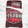 Detroit Pistons Logo Type 2198 Bedding Sets Sporty Bedroom Home Decor