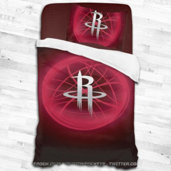 Houston Rockets Logo Type 2199 Bedding Sets Sporty Bedroom Home Decor