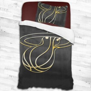 Miami Heat Logo Type 2201 Bedding Sets Sporty Bedroom Home Decor