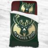 Milwaukee Bucks Logo Type 2203 Bedding Sets Sporty Bedroom Home Decor