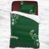 Milwaukee Bucks Logo Type 2204 Bedding Sets Sporty Bedroom Home Decor
