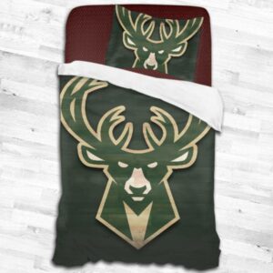 Milwaukee Bucks Logo Type 2248 Bedding Sets Sporty Bedroom Home Decor