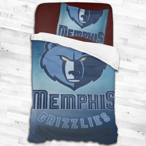Memphis Grizzlies Logo Type 2342 Bedding Sets Sporty Bedroom Home Decor
