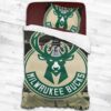Milwaukee Bucks Logo Type 2344 Bedding Sets Sporty Bedroom Home Decor