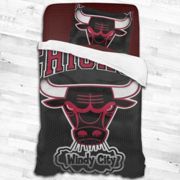 Nba Chicago Bulls Logo Type 2346 Bedding Sets Sporty Bedroom Home Decor