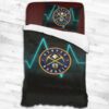 Nba Denver Nuggets Logo Type 2354 Bedding Sets Sporty Bedroom Home Decor