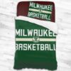 Nba Milwaukee Bucks Logo Type 2357 Bedding Sets Sporty Bedroom Home Decor