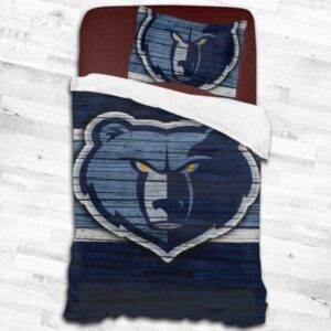 Memphis Grizzlies Logo Type 2395 Bedding Sets Sporty Bedroom Home Decor