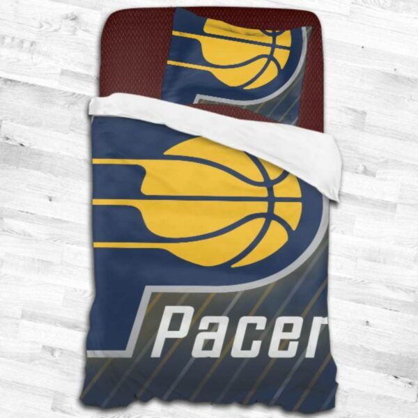 Nba Indiana Pacers Logo Type 2400 Bedding Sets Sporty Bedroom Home Decor