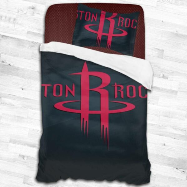Houston Rockets Logo Type 2445 Bedding Sets Sporty Bedroom Home Decor
