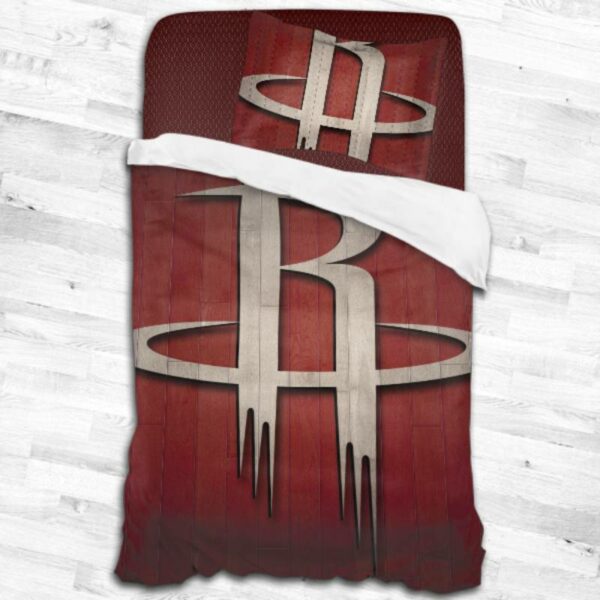 Houston Rockets Logo Type 2446 Bedding Sets Sporty Bedroom Home Decor