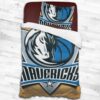 Nba Dallas Mavericks Logo Type 2451 Bedding Sets Sporty Bedroom Home Decor