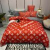 Louis Vuitton Sp Bedding Set Luxury Bedroom Home Decor Bedspread