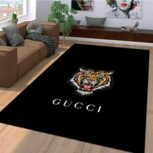 Tiger Gucci Area Christmas The Luxury Fashion Brand Rug Area Carpet Door Mat Home Decor