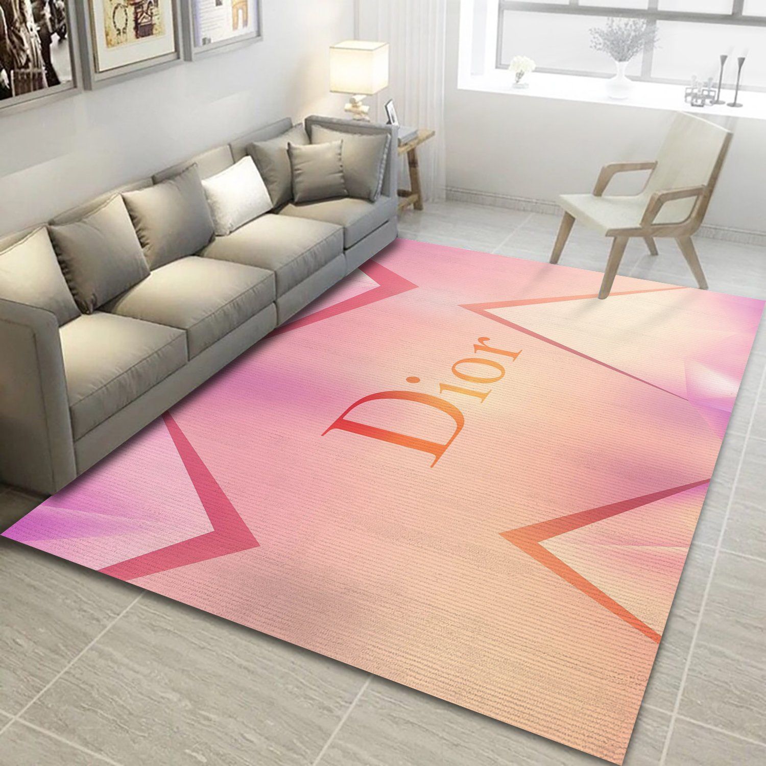 Dior Ver Art Luxury Fashion Brand Rug Home Decor Door Mat Area Carpet
