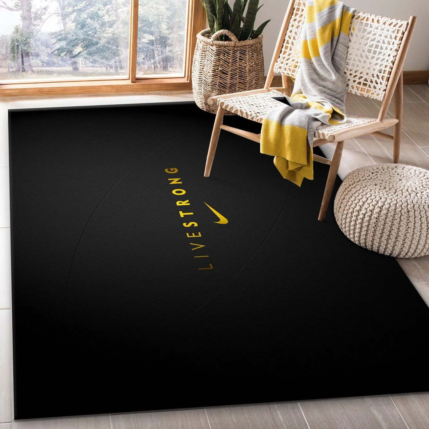 Nike Luxury Fashion Brand Rug Door Mat Home Decor Area Carpet