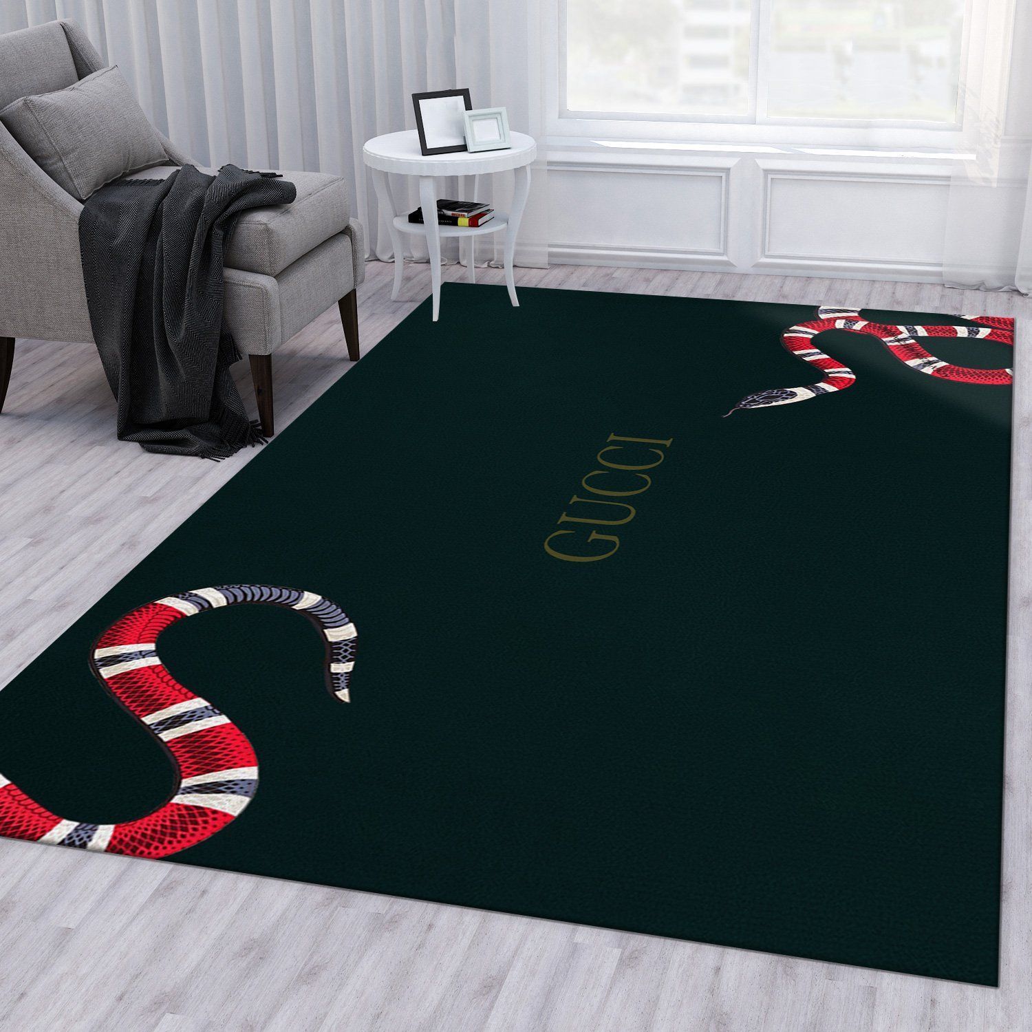 Gucci Area Bed Luxury Fashion Brand Rug Home Decor Door Mat Area Carpet