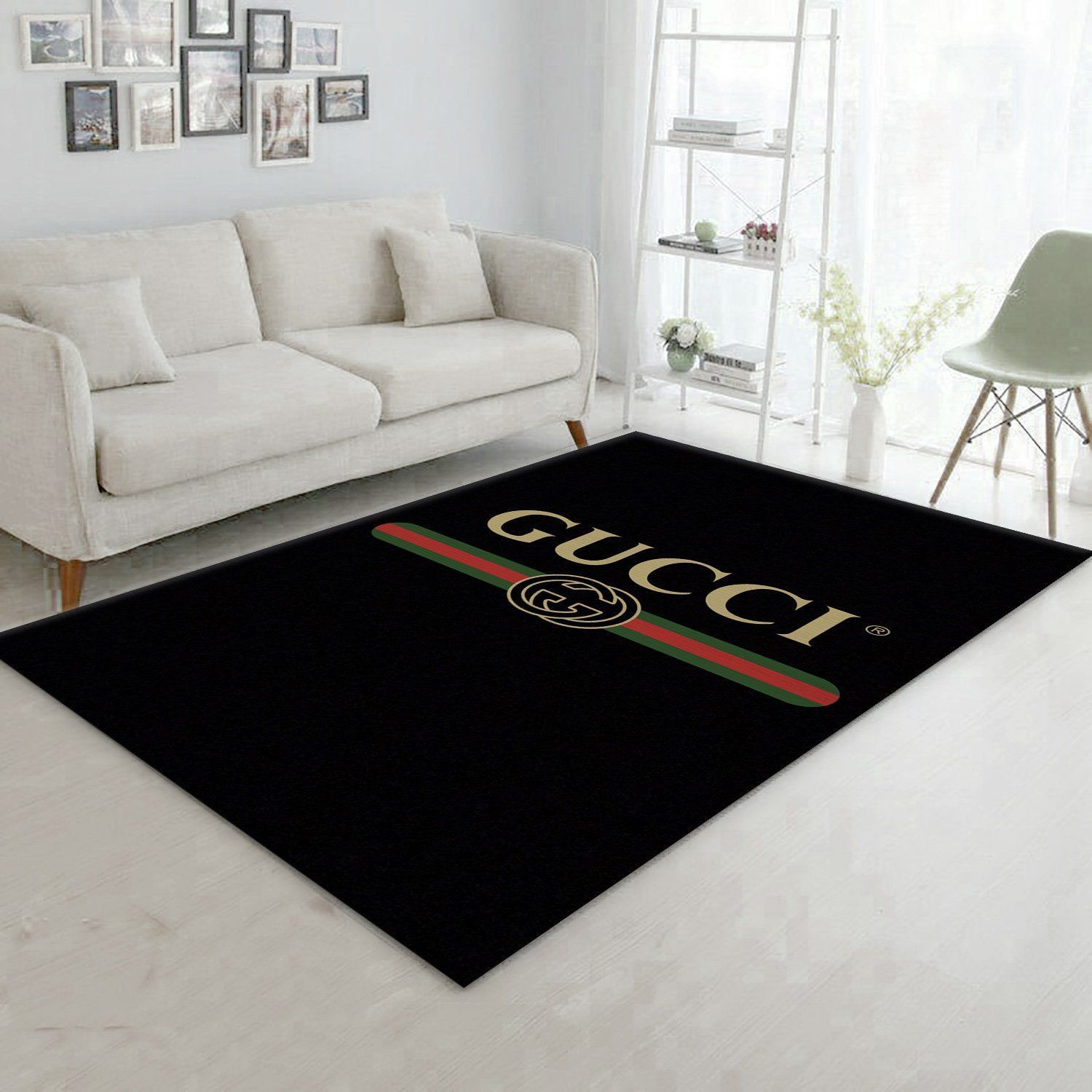 Gucci Area For Christmas Bed Luxury Fashion Brand Rug Home Decor Area Carpet Door Mat