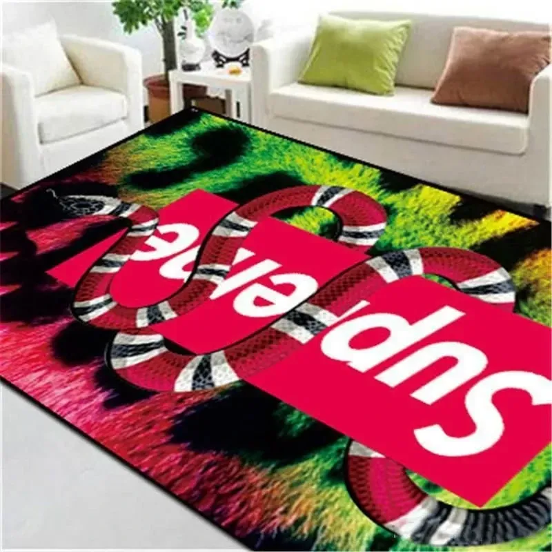 Supreme Area Luxury Fashion Brand Rug Door Mat Home Decor Area Carpet