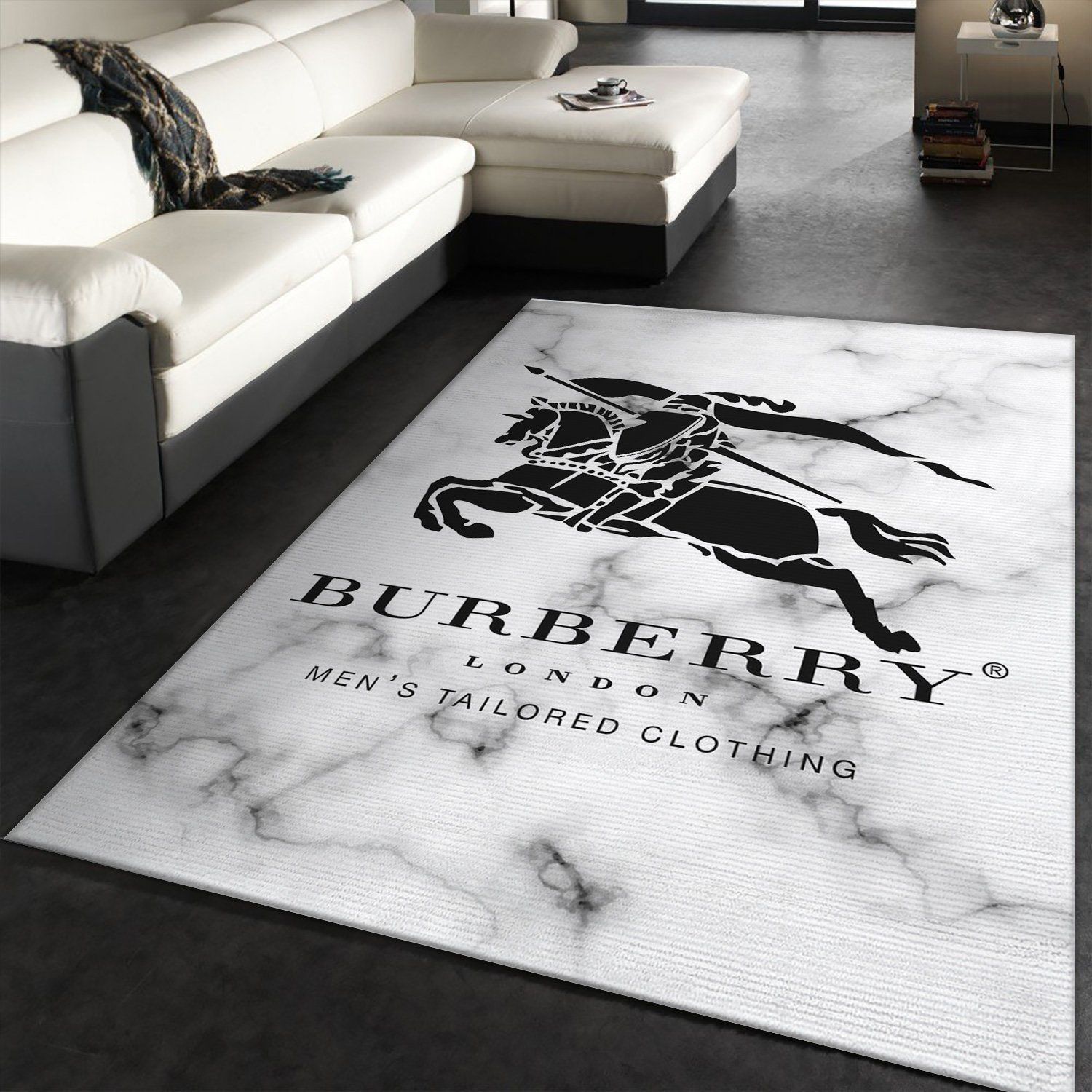 Burberry Christmas Luxury Fashion Brand Rug Door Mat Area Carpet Home Decor