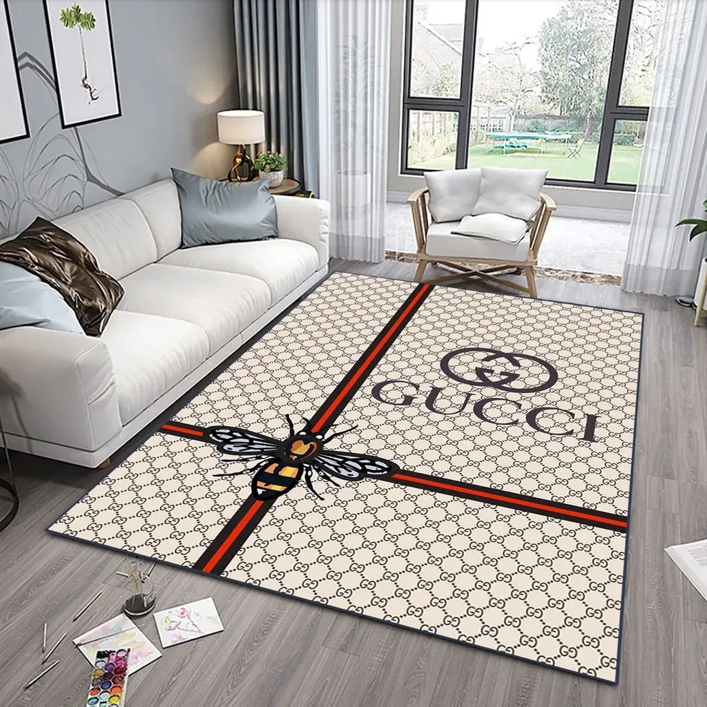 Gucci Edition Luxury Fashion Brand Rug Home Decor Door Mat Area Carpet